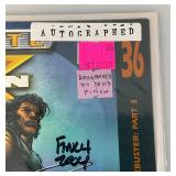 Autographed By David Finch 2003 Marvel Comics Ultimate X-MEN #36 Spider-Man, Wolverine, Daredevil (Basgged And Carded)