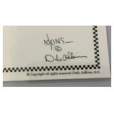 11" x 14" Dale EARNHARDT SR And  DALE EARNHARDT JR Pencil Sketch Prints