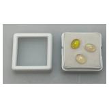 Three 6x8 MM Natural Ethiopian Oval Opals