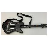 Vintage WII Guiltar hero Warriors Of Rock Game, Guitar And Other Wii Accessories