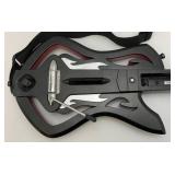 Vintage WII Guiltar hero Warriors Of Rock Game, Guitar And Other Wii Accessories