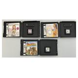Vintage Nintendo DS Games Including Madagascar Kartz And More