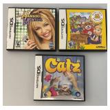 Vintage Nintendo DS Games Including CATZ And More