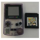 Vintage Game Boy Color With Toy Story 2 Game (Missing Battery Cover) Untested