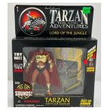 1995 TARZAN The Epic Adventures "Lord Of The Jungle" TARZAN City Of Gold Action Figure (NEW OLD STOCK)