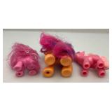 Group Of Vintage Collectible My little Pony Figures