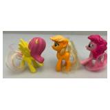 Group Of Vintage Collectible My little Pony Figures
