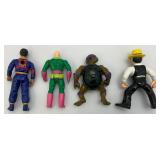 Misc. Collectible Action Figures Including Ghost Busters And More