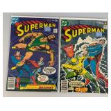Vintage Misc. 35 Cent Comics Including SUPERMAN And More (Bagged And Carded)