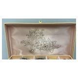 Vintage Jewelry Boxes With Misc. Jewelry And More