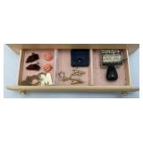 Vintage Jewelry Boxes With Misc. Jewelry And More