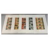 Misc. Bank Note Prints Unframed