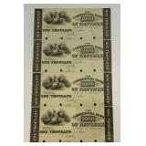 Misc. Bank Note Prints Unframed