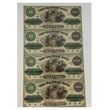 Misc. Bank Note Prints Unframed