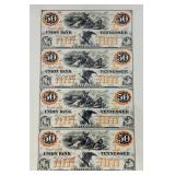 Misc. Bank Note Prints Unframed