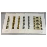 Misc. Bank Note Prints Unframed