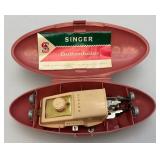 Vintage Singer Buttonholer In Original Packaging (Lightly Used)