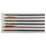 Vintage Wooden Arrows With Quiver