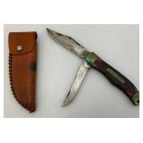 Vintage Wooden Arrows With Quiver