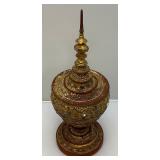 Est. $175.00 - $2,000.00 Burmese Gilded Offering Vessel From Burma