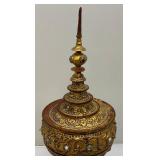 Est. $175.00 - $2,000.00 Burmese Gilded Offering Vessel From Burma