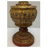 Est. $175.00 - $2,000.00 Burmese Gilded Offering Vessel From Burma
