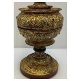 Est. $175.00 - $2,000.00 Burmese Gilded Offering Vessel From Burma