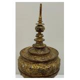 Est. $175.00 - $2,000.00 Burmese Gilded Offering Vessel From Burma