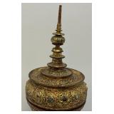 Est. $175.00 - $2,000.00 Burmese Gilded Offering Vessel From Burma