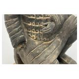 Misc. Vintage Oriental Collectibles Including Cup And Saucer In Protective Acrylic Case