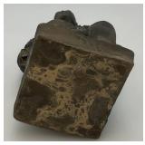 Misc. Vintage Oriental Collectibles Including Cup And Saucer In Protective Acrylic Case