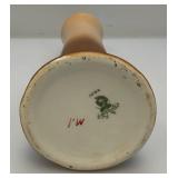 Antique 1910 Warwick Porcelain Portrit Vase (Has Crazing In Clearcoat) 11 3/4"