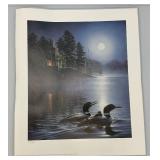 James Meger Pencil Signed Unframed St. John