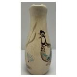 Vintage RED WING Pottery Bob White Collection Carafe Pitcher With Quail 11 3/4" Tall