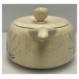 Vintage RED WING Pottery Bob White Collection Two Handled Casserole Dish With Lid,  Quail Adorned 14" x 7" x 9 1/2"