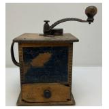 Antique Wooden Coffee Grinder