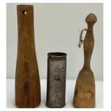 Misc. Primitive Kitchen Items And More