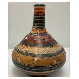 Vintage Tonala Mexico Mid-Century Pottery Vase