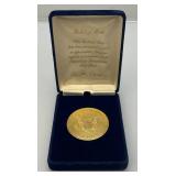 Ronald Reagan Presidential Medal Of Merit  2" Republican Presidential Task Force In Original Velvet Case