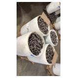 Four full barrels of Klein hickey rebar heads. 3/4" - quantity approx. 2500