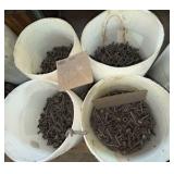 4 barrels of 1/2" Klein Hickey Heads, quantity approx 2533