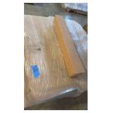 Pallet of boxes designed to hold a Klein Hickey