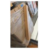 Pallet of boxes 47"x 4"x 4".  Guesstimate is 200+ boxes