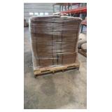 Pallet of approximately 536 boxes -  67"x 4"x 4"