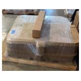 Pallet of boxes designed to hold a Klein Hickey