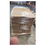 Pallet of approximately 536 boxes -  67"x 4"x 4"