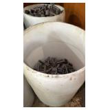 Four barrels of Klein Hickey Heads, 1" - quantity approx. 1414