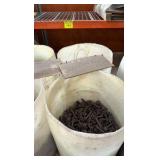 4 barrels of 1/2" Klein Hickey Heads, quantity approx 2533