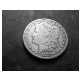 1883 CC Morgan Silver Dollar