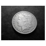 1888 O  HOT LIPS Morgan Silver Dollar